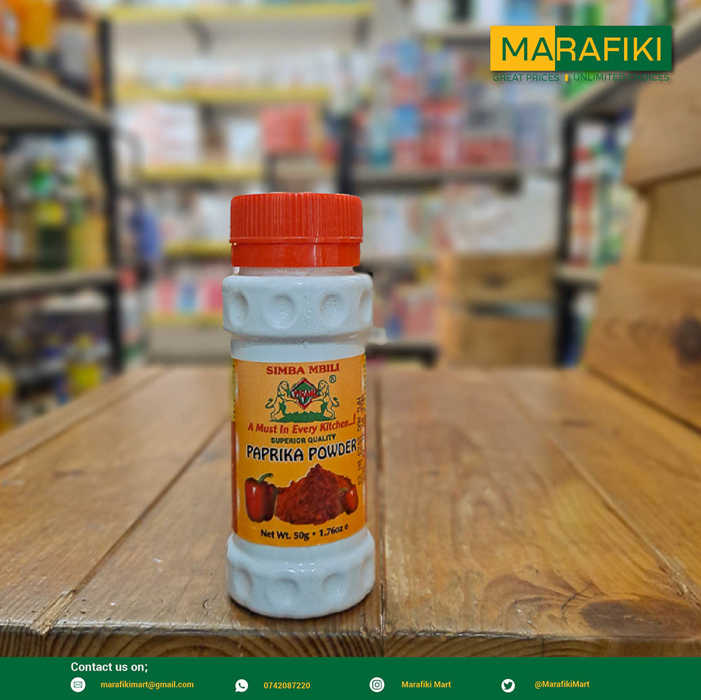 SIMBA MBILI PAPRIKA POWDER 50G