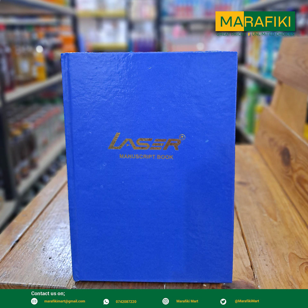LASER SHORT MANUSCRIPT BOOK 4Q