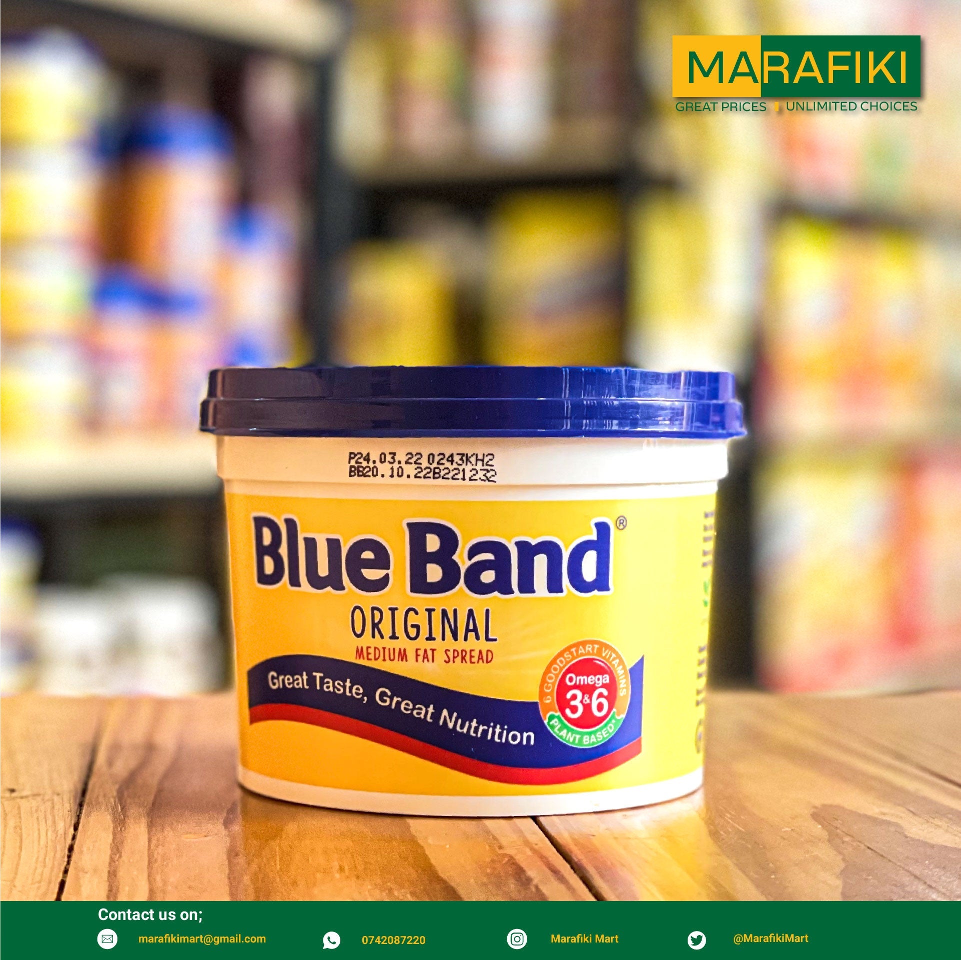 Blue Band Original Margarine (250g)