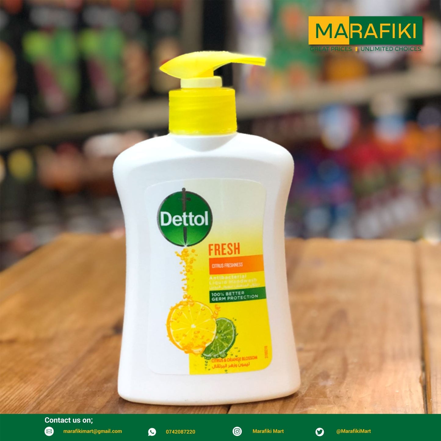 DETTOL FRESH HAND WASH 200ML