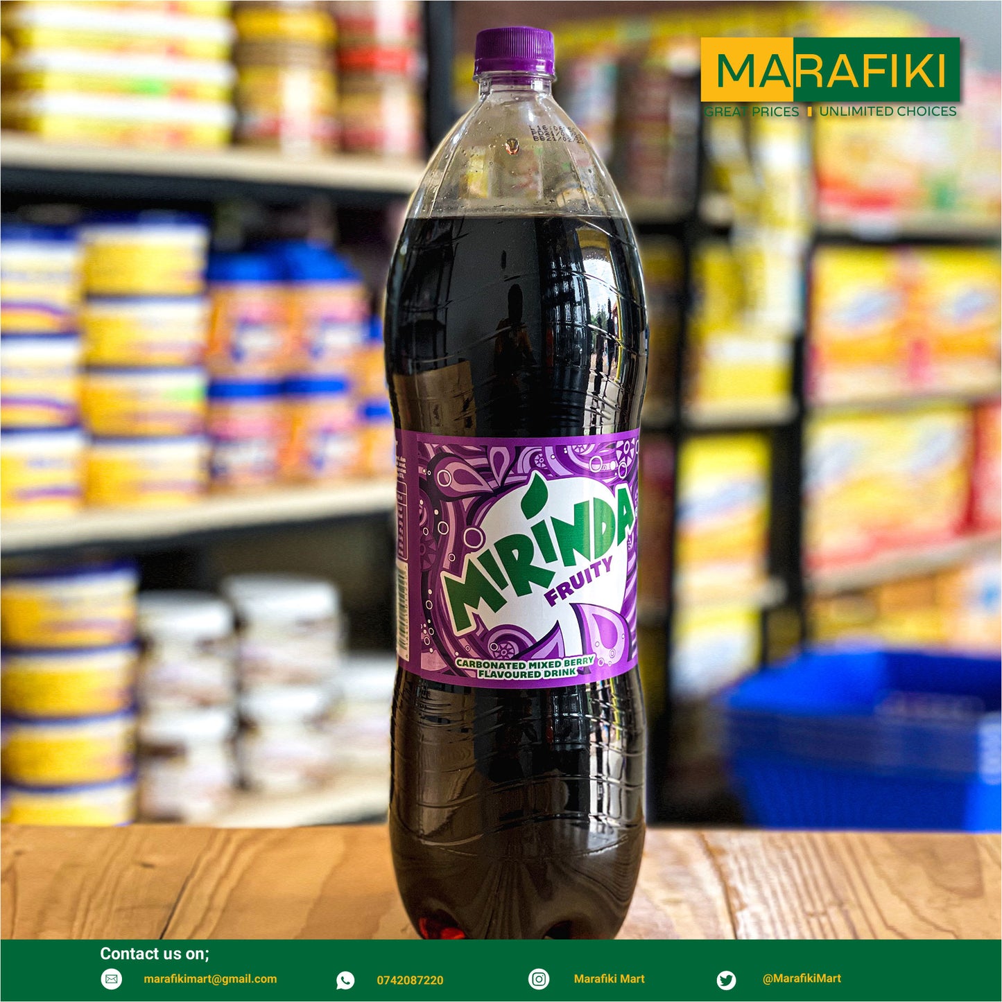 MIRINDA FRUITY 2L