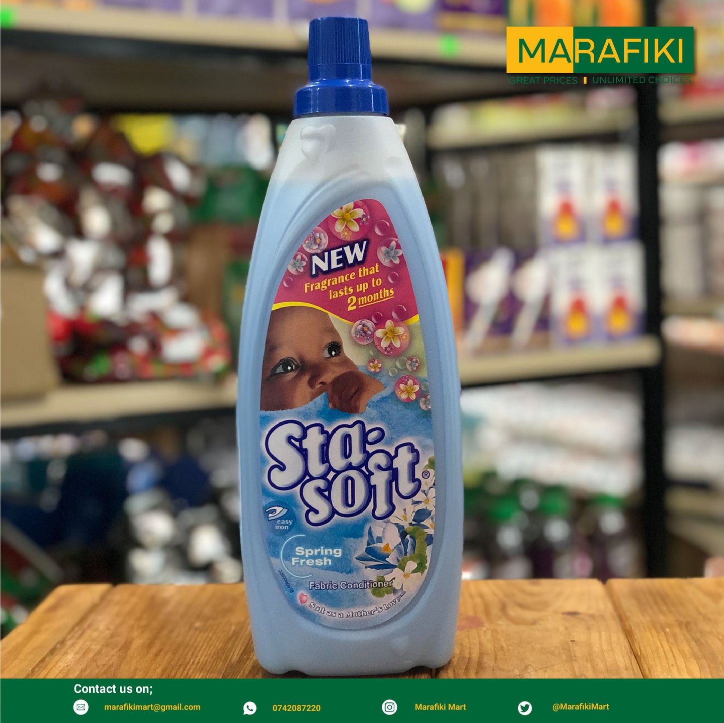 STA SOFT SPRING FRESH 750ML