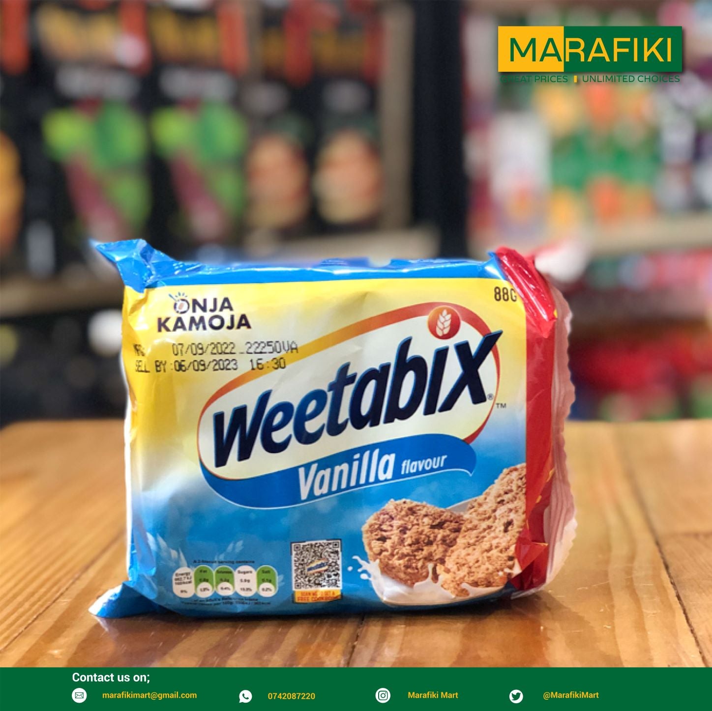 Weetabix Vanilla - Weetabix Cereals