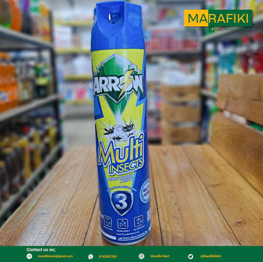 ARROW MULTI INSECTS SPRAY NO SMELL 600ML