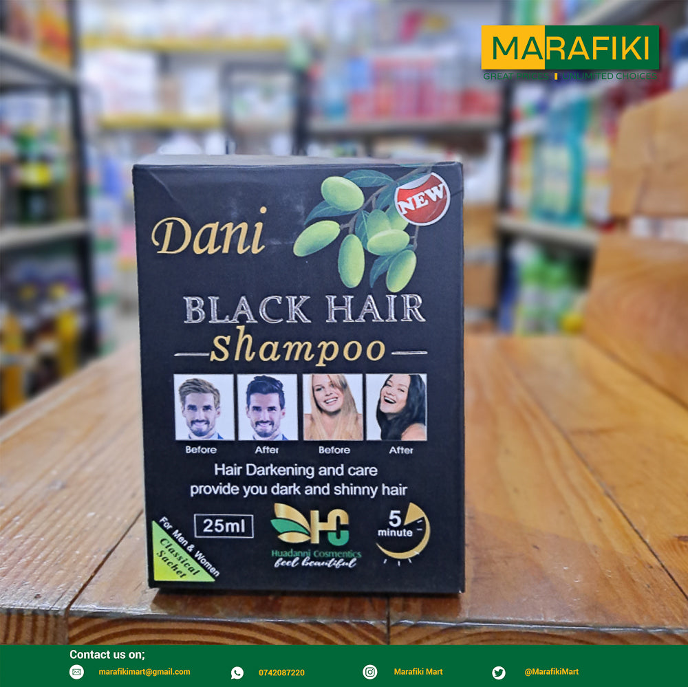 DANI BLACK HAIR SHAMPOO BOX