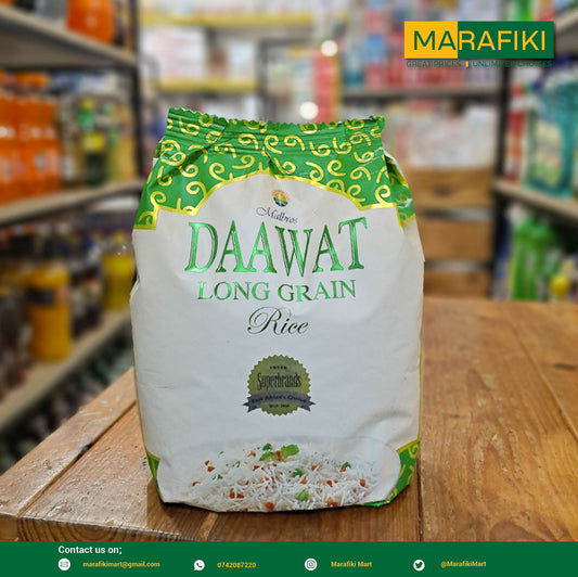 DAAWAT LONG GRAIN RICE 1KG