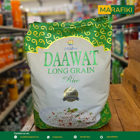 DAAWAT LONG GRAIN RICE 5KG