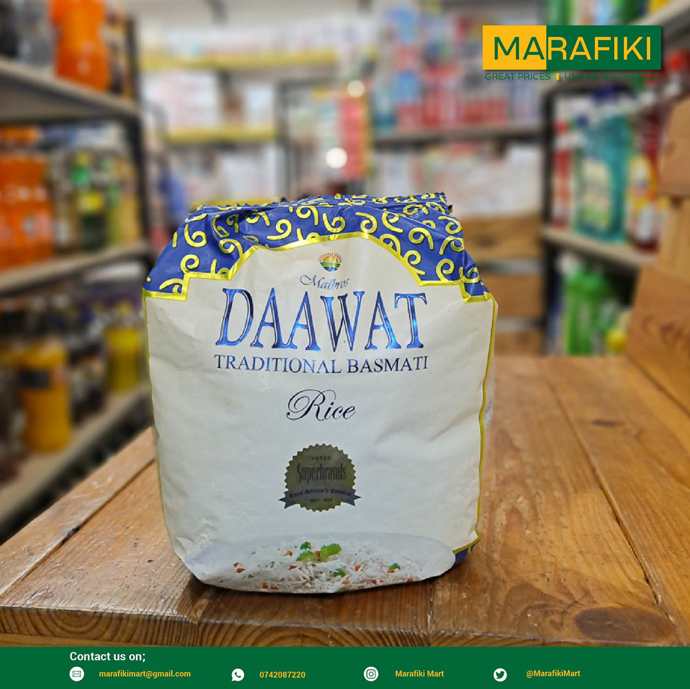 DAAWAT TRADITIONAL BASMATI RICE 1KG