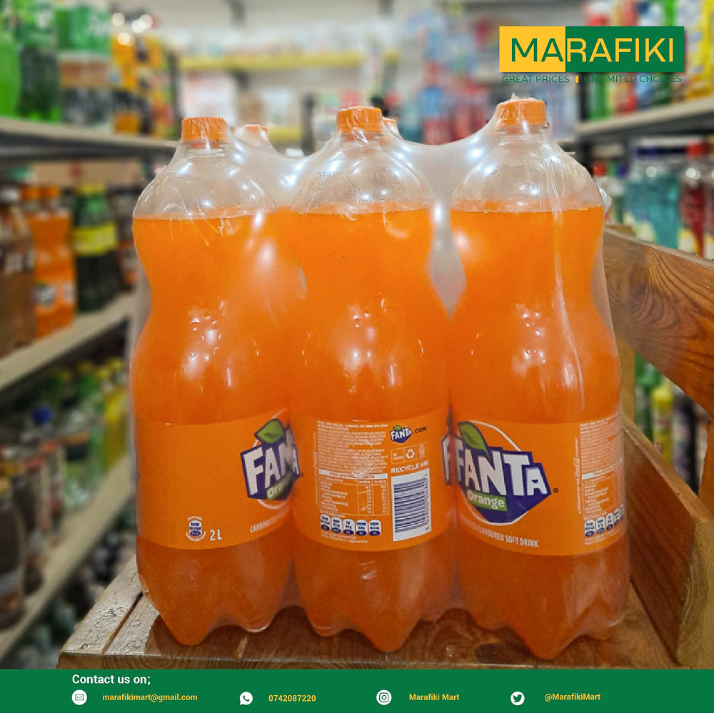 FANTA ORANGE CARTON 2L