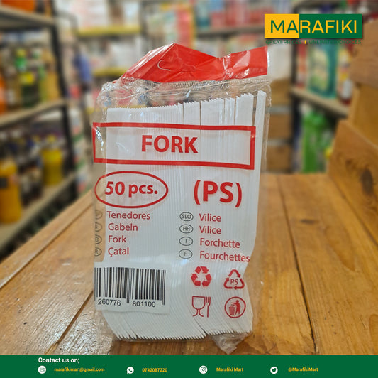 FORK DISPOSABLES 50PCS