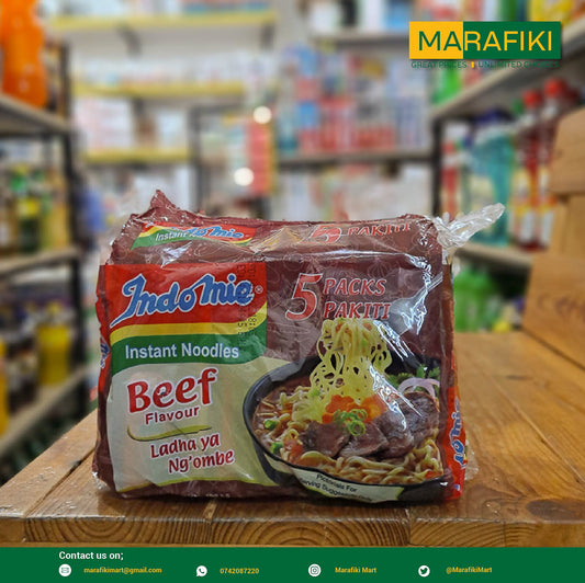 INDOMIE NOODLES BEEF 70G- 5PACK