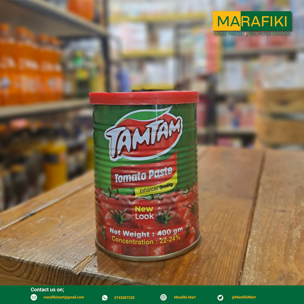 TAMTAM TOMATO PASTE 400GM