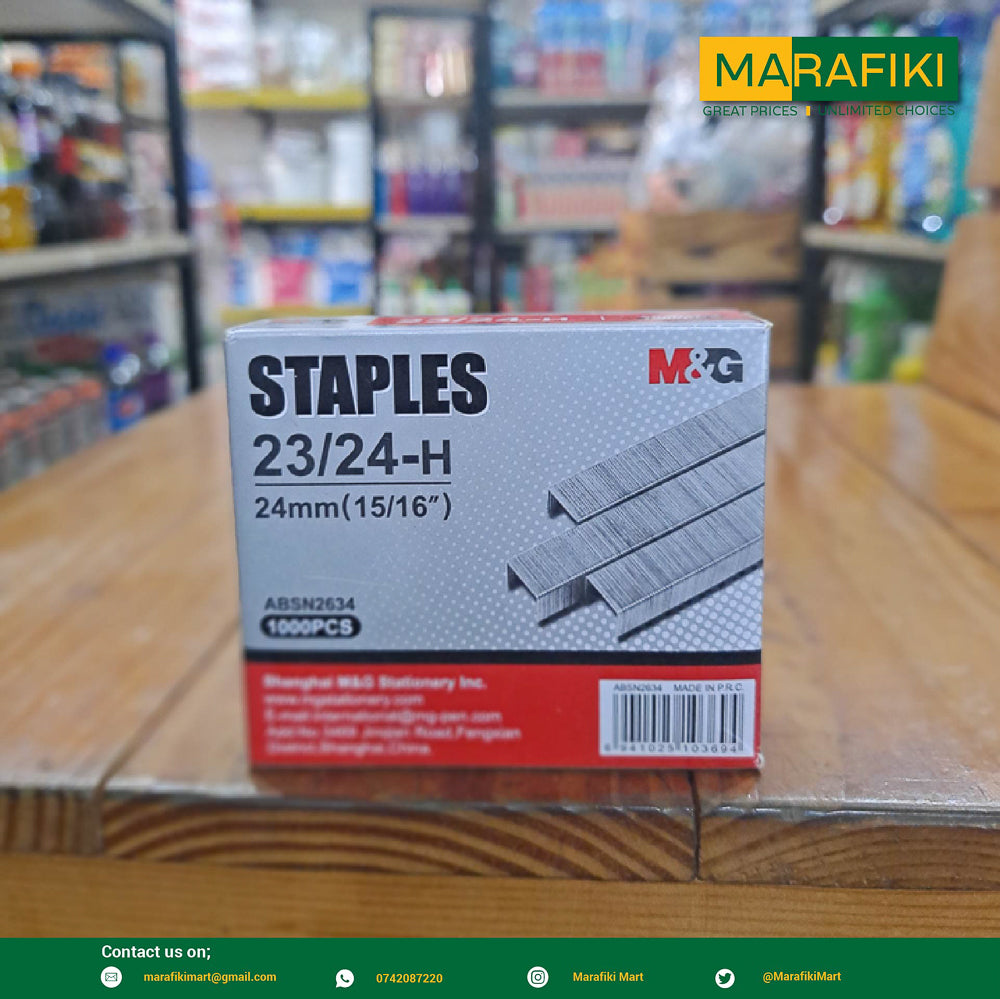 M&G STAPLES ABSN2634 23/24-H (1000PCS)