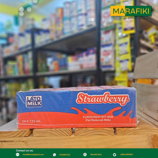 LATO MILK STRAWBERRY 125ML CARTON