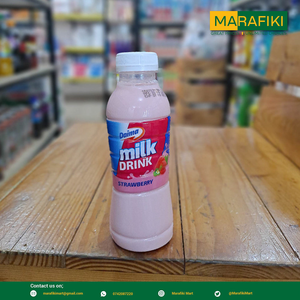 DAIMA STRAWBERRY MILK DRINK 250ML