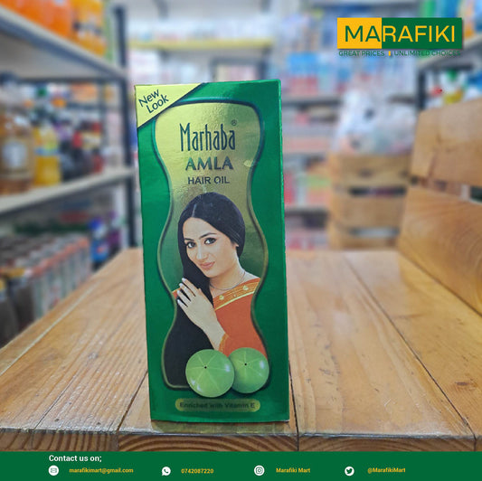 MARHABA AMLA HAIR OIL 160ML VITAMIN E