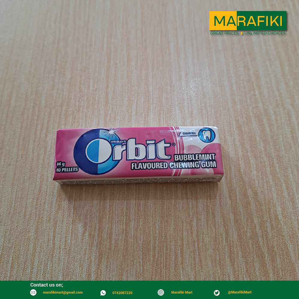 ORBIT BUBBLEMINT 14G