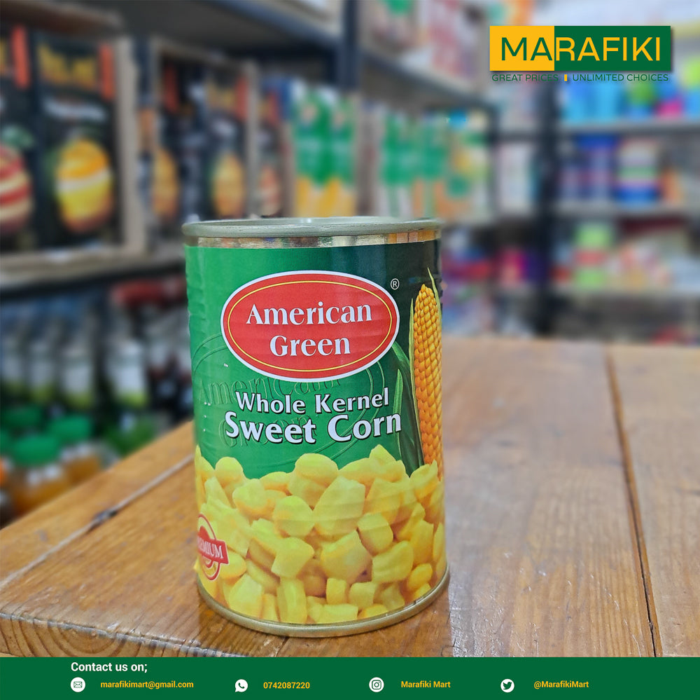 AMERICAN GREEN SWEET CORN 425G