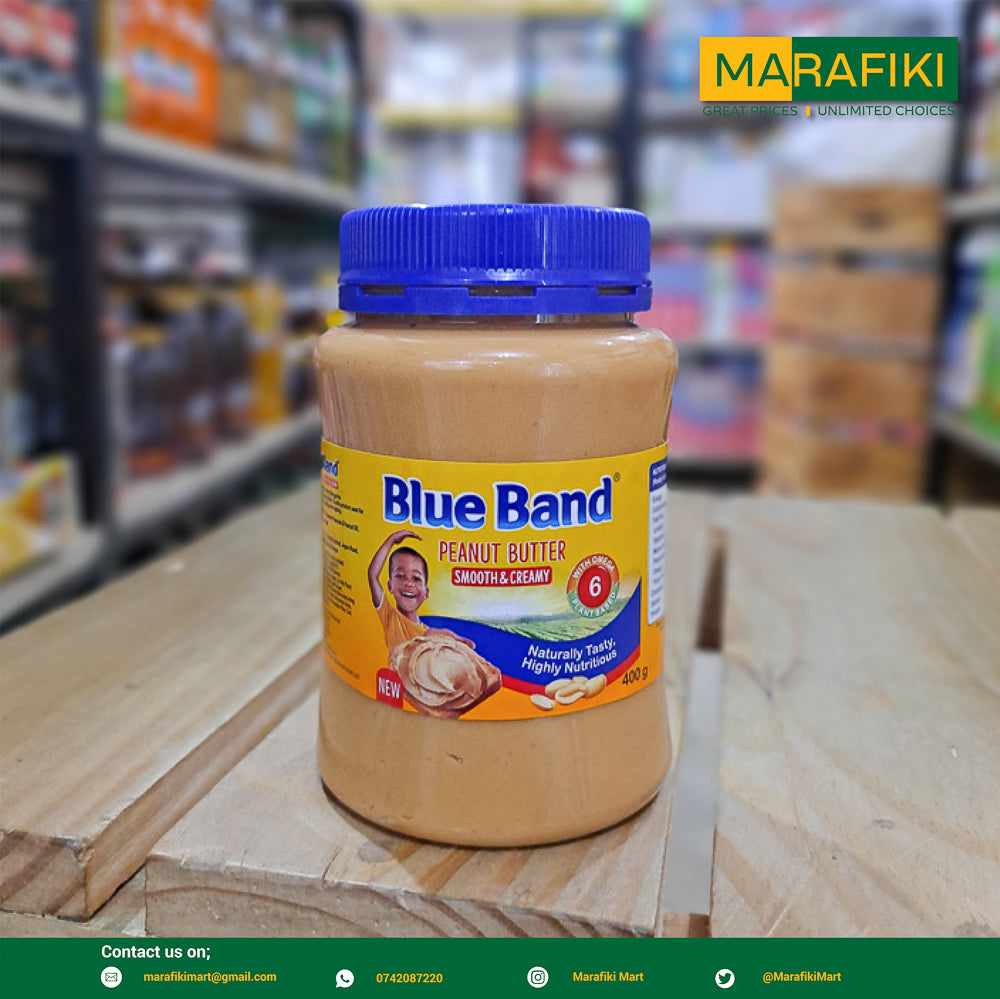 BLUE BAND PEANUT BUTTER 400G