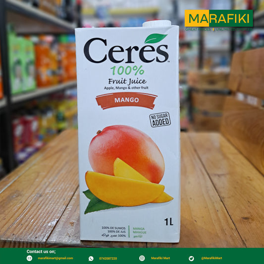 CERES 100% MANGO JUICE 1L