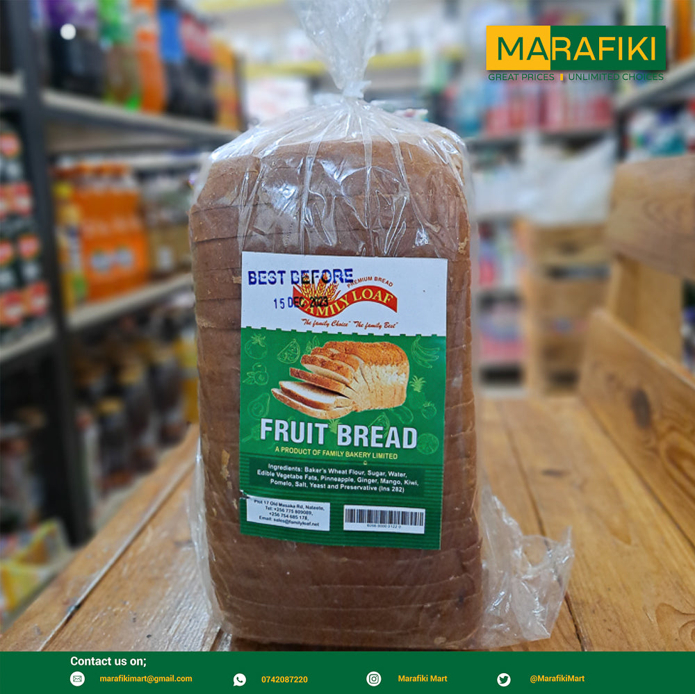 FAMILY LOAF FRUIT BREAD 1KG