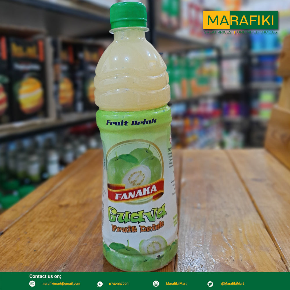 FANAKA FRUIT DRINK GUAVA 500ML