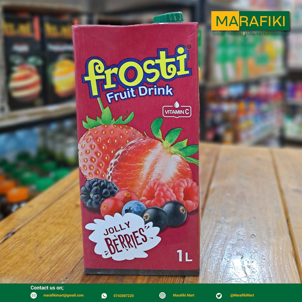 FROSTI FRUIT DRINK BERRIES 1L