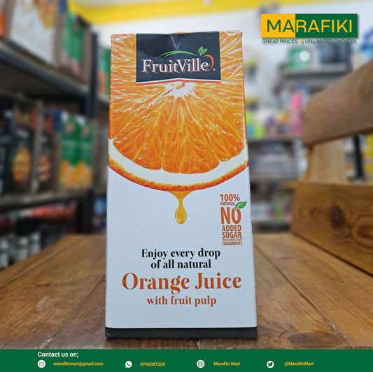 FRUITVILLE ORANGE JUICE 1LTR