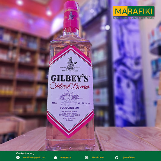 GILBEY'S MIXED BERRIES 750ML
