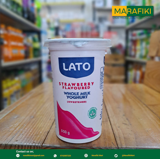 LATO YOGHURT STRAW/B 500G