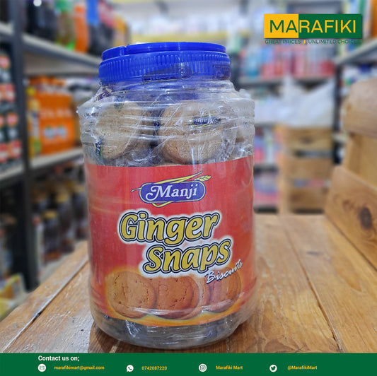 MANJI GINGER SNAPS 1KG