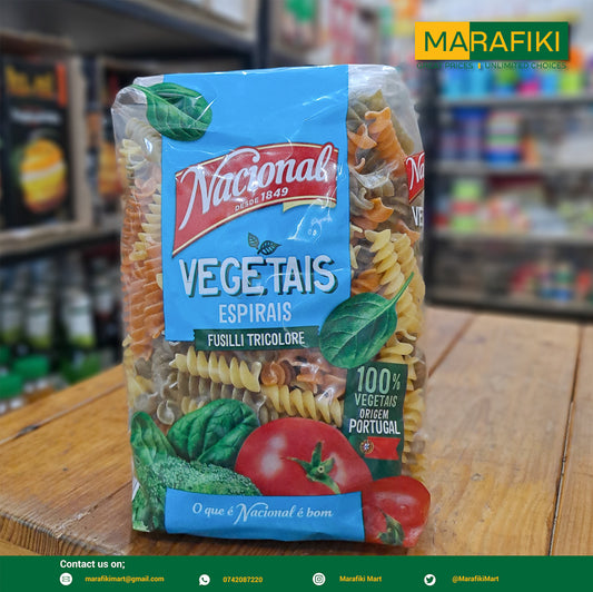 NACIONAL VEGETAIS FUSILI 500G