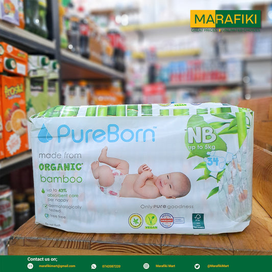 PURE BORN NAPPIES NEW BORN