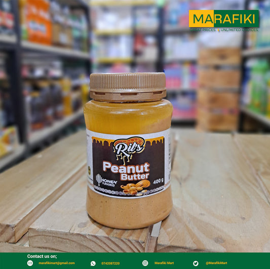 RIL'S ZESTFUL HNY PEANUT BUTTER 400G