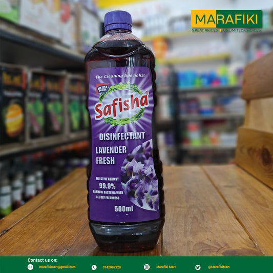 SAFISHA DISINFECTANT LAVENDER 500ML