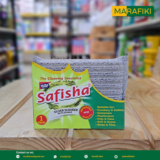 SAFISHA SILVER SCOURER PAD