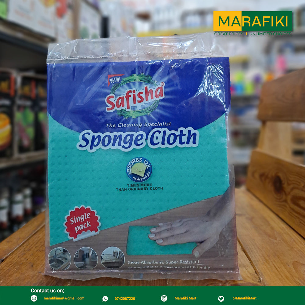 SAFISHA SPONG CLOTH GREEN