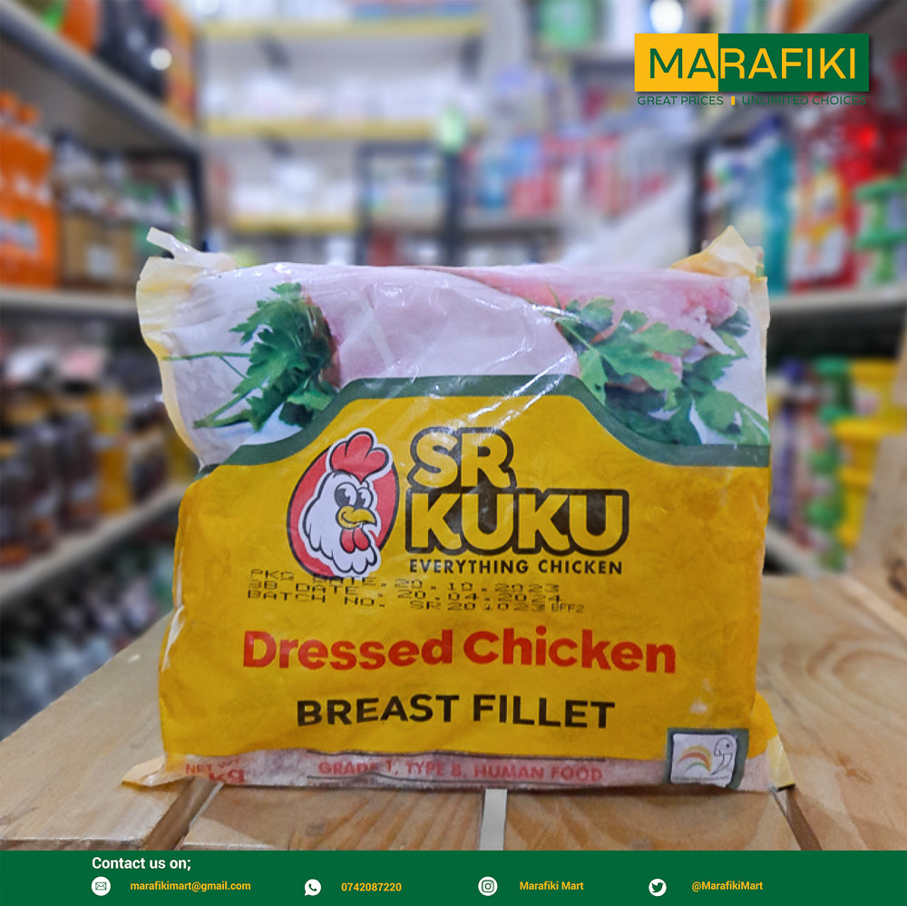 SR KUKU CHICKEN BREAST FILLET 1KG