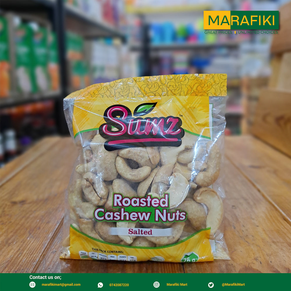 SUMZ CASHEW NUTS 75G