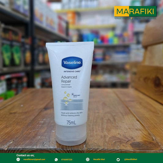 VASELINE ADVANCED REPAIR HAND CREAM 75ML