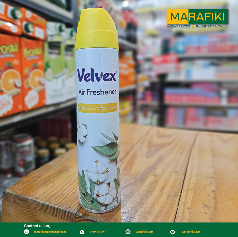 VELVEX AIR FRESHENER JASMINE & COTTO 300ML