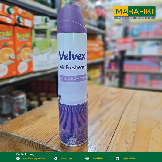 VELVEX AIR FRESHNER LAVENDER & CHA 300ML