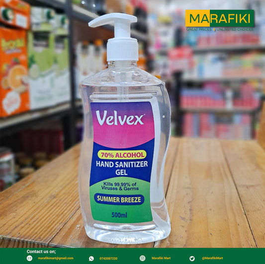 VELVEX HAND SANITIZER SUMMER BREEZE 500ML