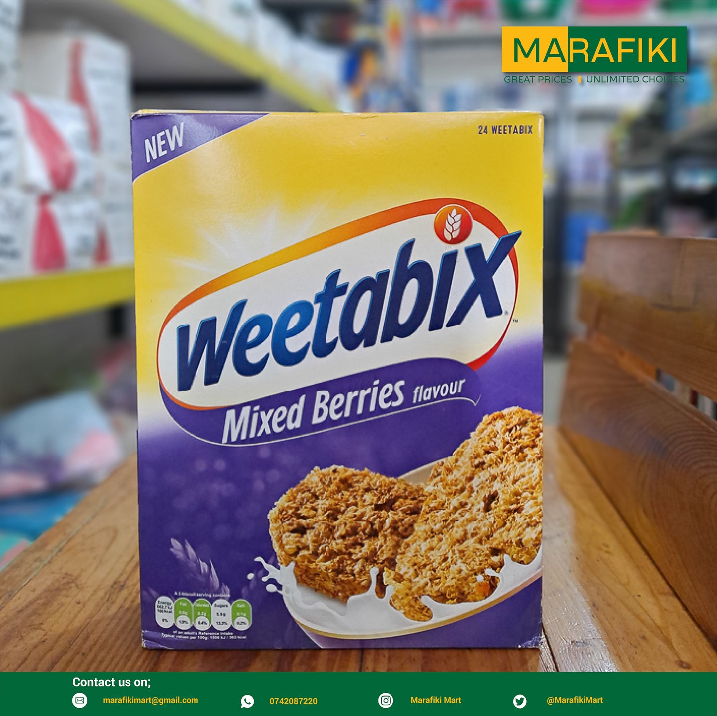 WEETABIX MIXED BERRIES 500G