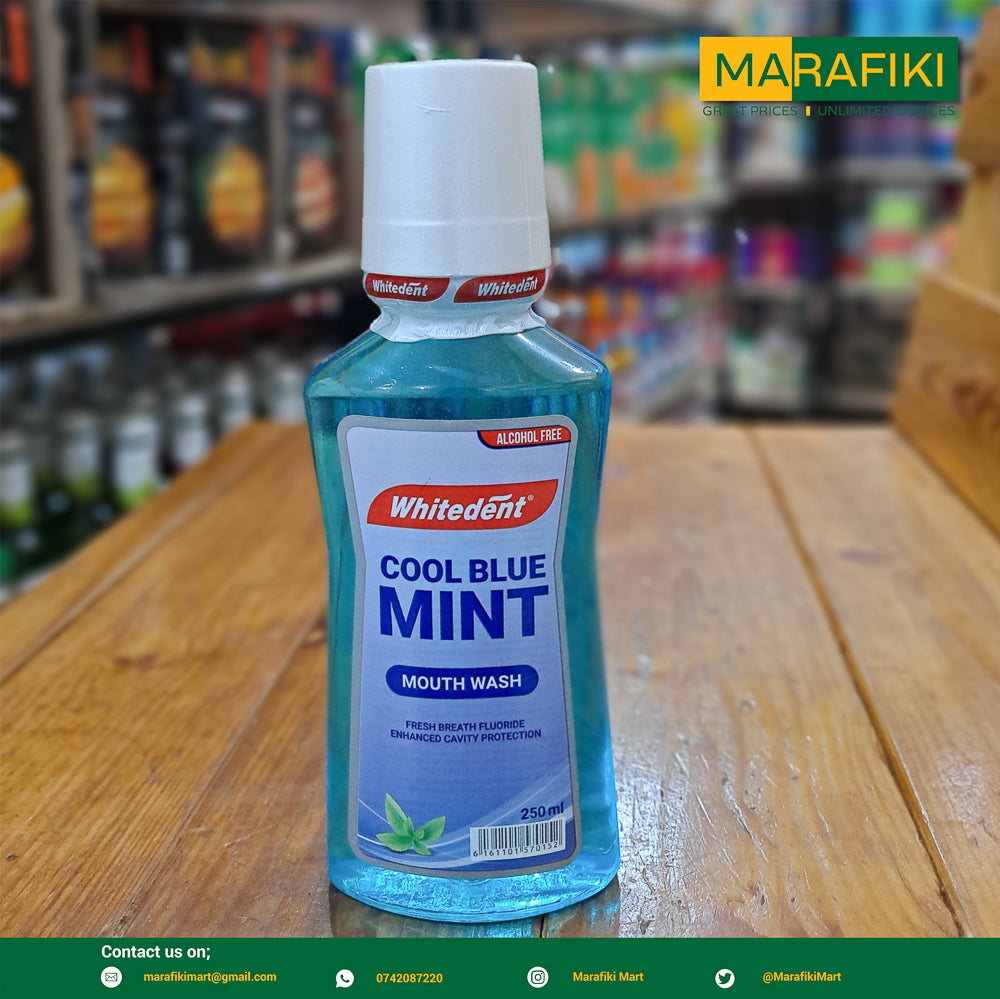 WHITEDENT COOL BLUE MINT MOUTH WASH