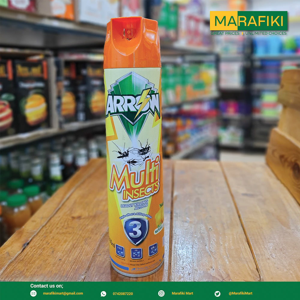 ARROW MULTI INSECTS SPRAY LEWMON 600ML