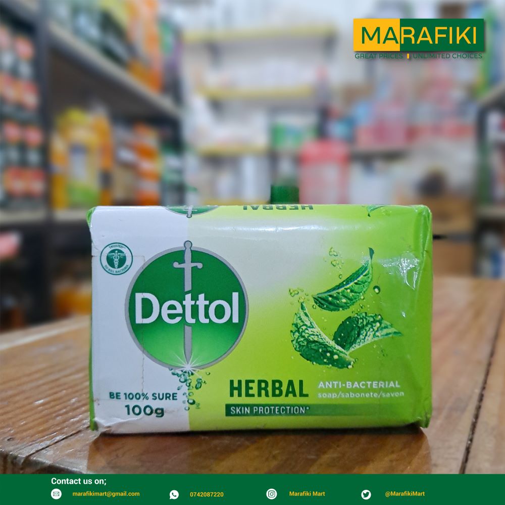 DETTOL HERBAL B/SOAP 100G