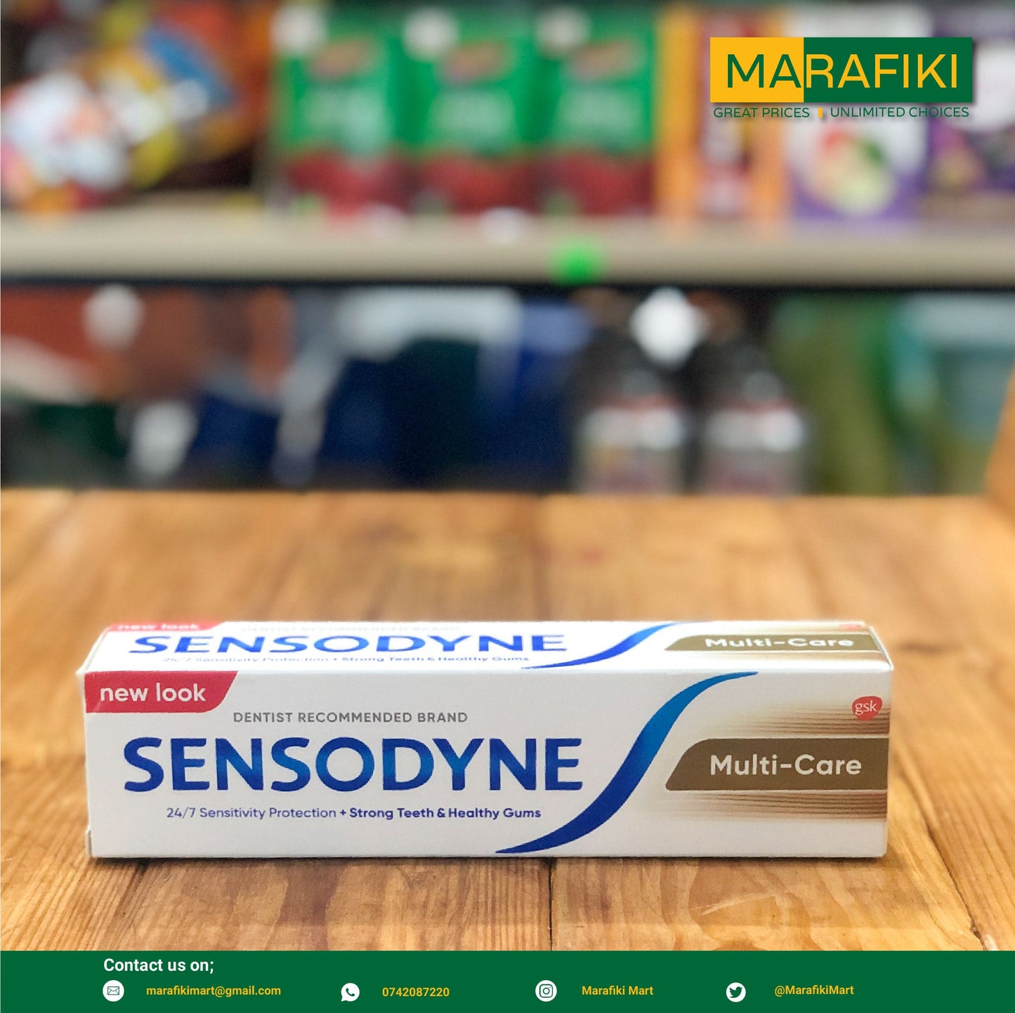 SENSODYNE MULTICARE TOOTHPASTE 75ML