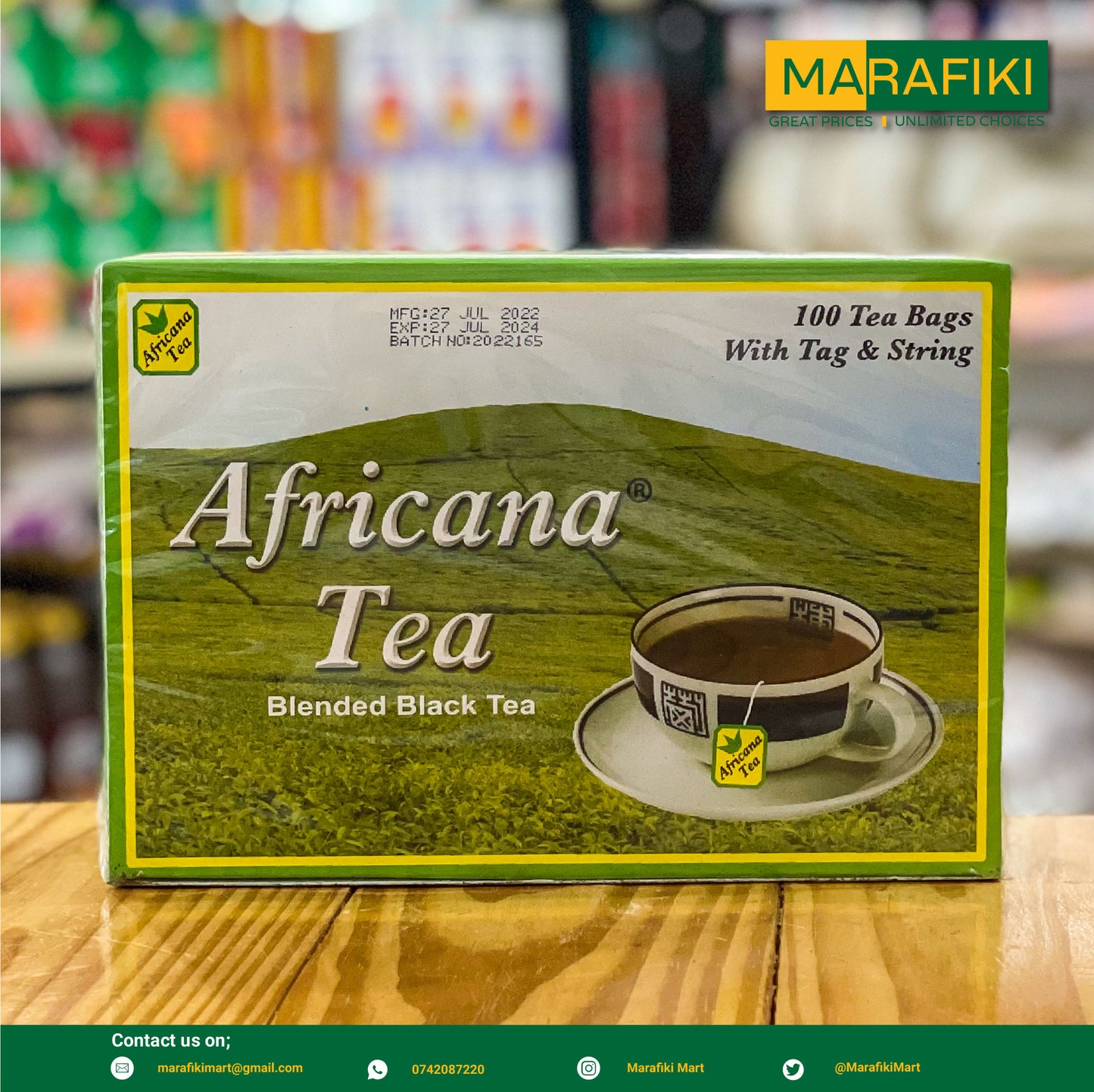 AFRICANA TEA BAGS FAMILY