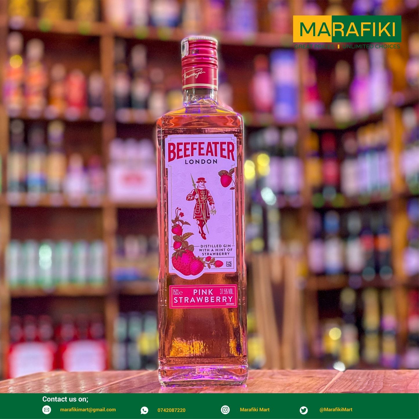 BEEFEATER STRAWBERRY 75CL